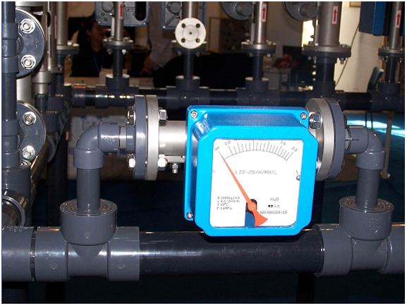 金屬轉子流量計工作現場圖